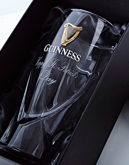 Personalized Guinness Glassware